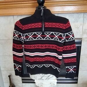 Chaps M 🔥3/$20 10-12 Sweater Winter Quarter Zip